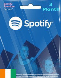 Spotify Gift Card Ie 3 Month Egycards